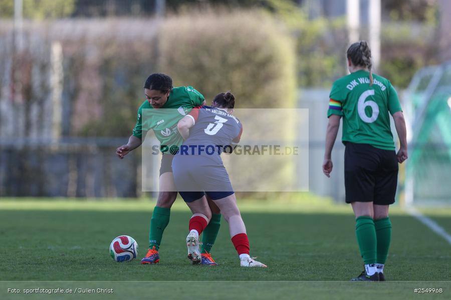 sport, Würzburg, Viertelfinale, SB-DJK Würzburg, Hiscox Bezirkspokal Frauen, Fussball, FFC Adelsberg-Karsbach, DJK-Stadion, BFV, 06.04.2026 - Bild-ID: 2549968