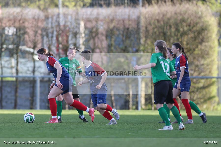 sport, Würzburg, Viertelfinale, SB-DJK Würzburg, Hiscox Bezirkspokal Frauen, Fussball, FFC Adelsberg-Karsbach, DJK-Stadion, BFV, 06.04.2026 - Bild-ID: 2549970