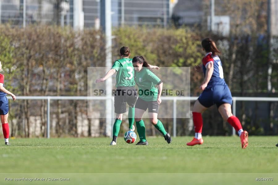 sport, Würzburg, Viertelfinale, SB-DJK Würzburg, Hiscox Bezirkspokal Frauen, Fussball, FFC Adelsberg-Karsbach, DJK-Stadion, BFV, 06.04.2026 - Bild-ID: 2549972