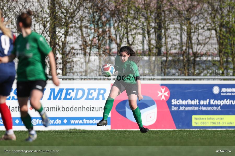 sport, Würzburg, Viertelfinale, SB-DJK Würzburg, Hiscox Bezirkspokal Frauen, Fussball, FFC Adelsberg-Karsbach, DJK-Stadion, BFV, 06.04.2026 - Bild-ID: 2549974