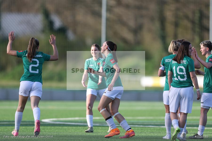 sport, Viertelfinale, Veitshöchheim, Sportgelände, SV 1928 Veitshöchheim, Hiscox Bezirkspokal Frauen, Fussball, BFV, 1. FC Schweinfurt, 06.04.2026 - Bild-ID: 2550083