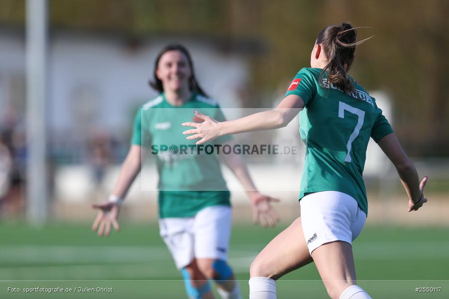 sport, Viertelfinale, Veitshöchheim, Sportgelände, SV 1928 Veitshöchheim, Hiscox Bezirkspokal Frauen, Fussball, BFV, 1. FC Schweinfurt, 06.04.2026 - Bild-ID: 2550117