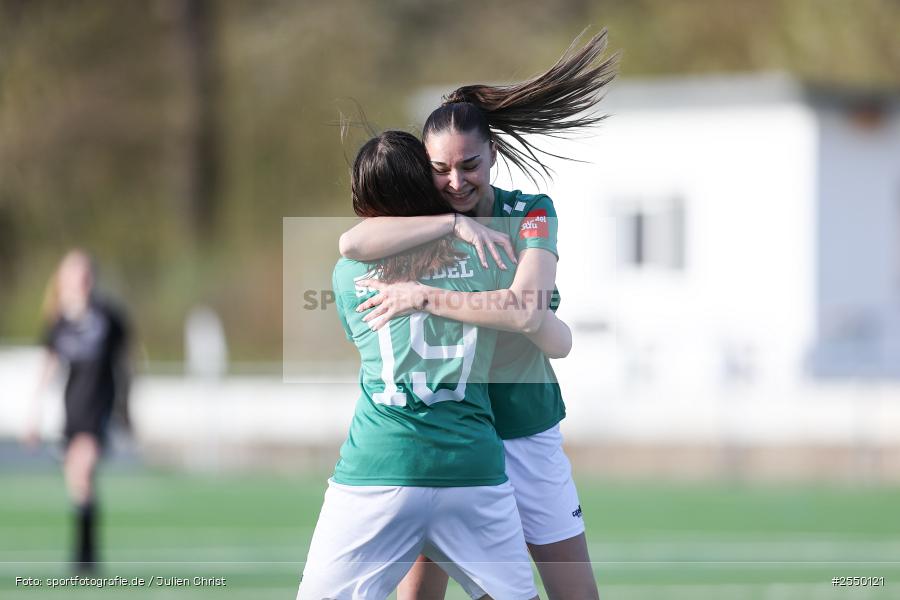 sport, Viertelfinale, Veitshöchheim, Sportgelände, SV 1928 Veitshöchheim, Hiscox Bezirkspokal Frauen, Fussball, BFV, 1. FC Schweinfurt, 06.04.2026 - Bild-ID: 2550121