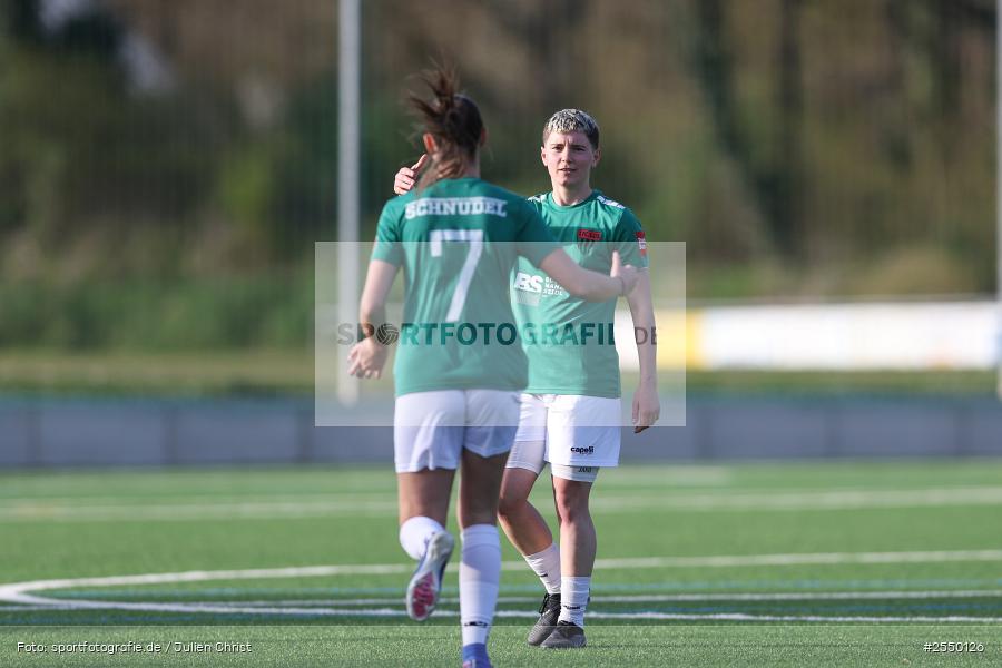 sport, Viertelfinale, Veitshöchheim, Sportgelände, SV 1928 Veitshöchheim, Hiscox Bezirkspokal Frauen, Fussball, BFV, 1. FC Schweinfurt, 06.04.2026 - Bild-ID: 2550126