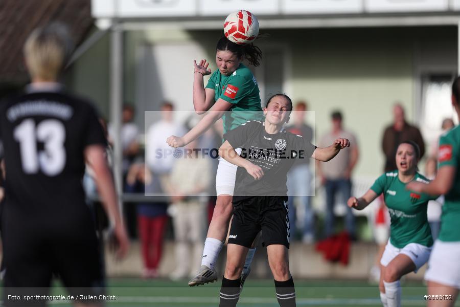 Sportgelände, Veitshöchheim, 06.04.2026, sport, Fussball, BFV, Viertelfinale, Hiscox Bezirkspokal Frauen, 1. FC Schweinfurt, SV 1928 Veitshöchheim - Bild-ID: 2550132