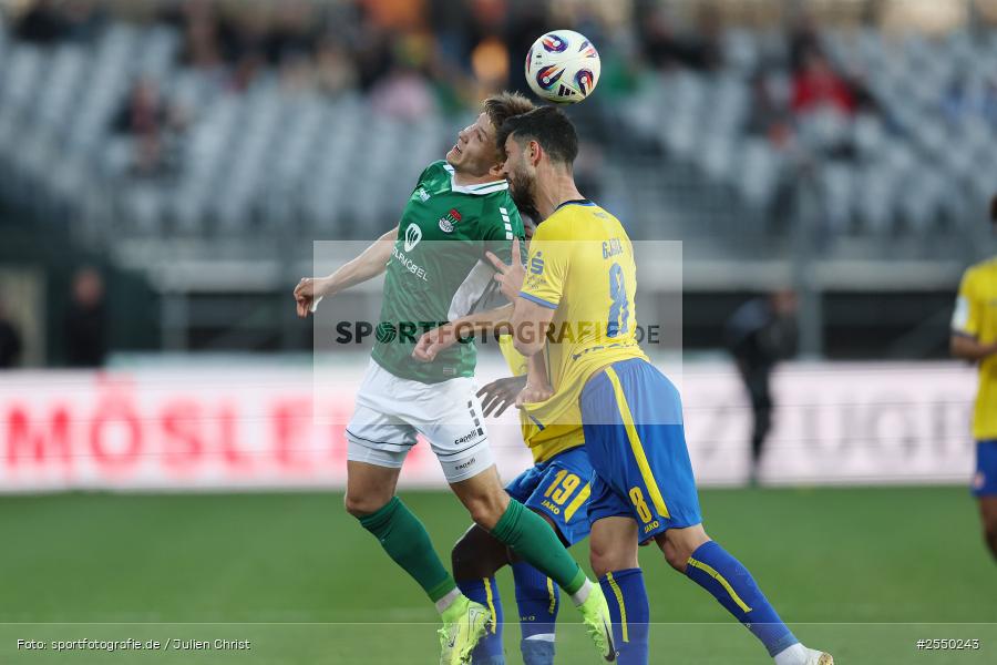 Sachs-Stadion, Schweinfurt, 07.04.2026, sport, Fussball, DFB, 32. Spieltag, 3. Liga, Rot-Weiss Essen, 1. FC Schweinfurt 1905 - Bild-ID: 2550243