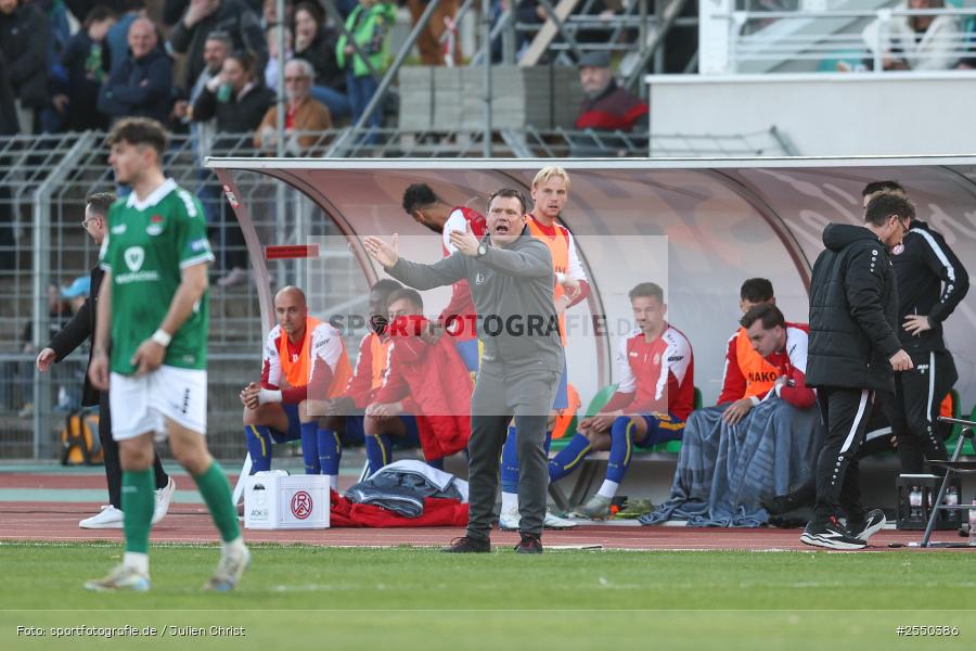sport, Schweinfurt, Sachs-Stadion, Rot-Weiss Essen, Fussball, DFB, 32. Spieltag, 3. Liga, 1. FC Schweinfurt 1905, 07.04.2026 - Bild-ID: 2550386