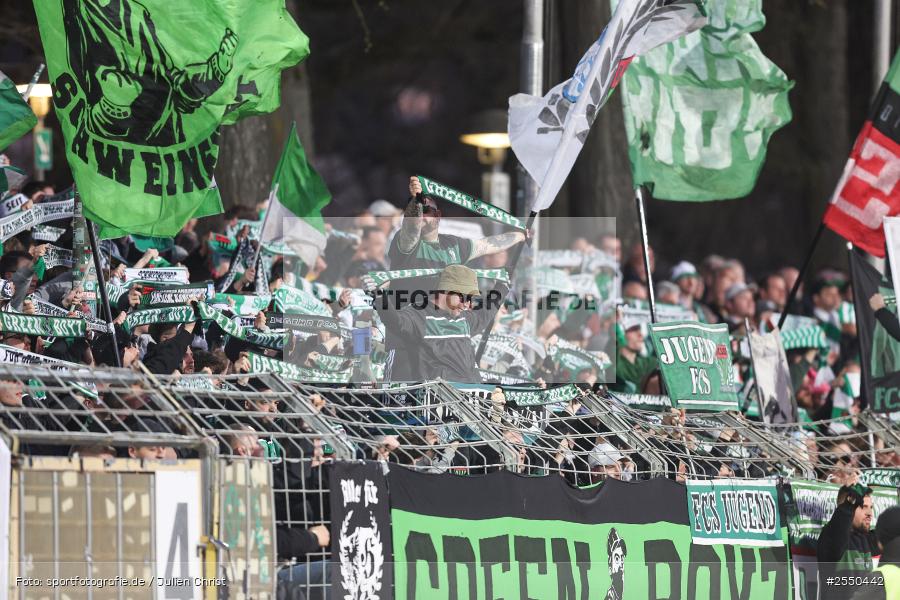 sport, Schweinfurt, Sachs-Stadion, Rot-Weiss Essen, Fussball, DFB, 32. Spieltag, 3. Liga, 1. FC Schweinfurt 1905, 07.04.2026 - Bild-ID: 2550442