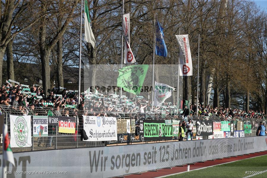 sport, Schweinfurt, Sachs-Stadion, Rot-Weiss Essen, Fussball, DFB, 32. Spieltag, 3. Liga, 1. FC Schweinfurt 1905, 07.04.2026 - Bild-ID: 2550608