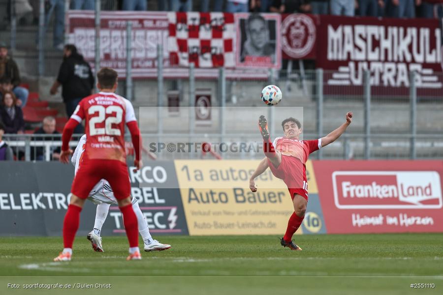 sport, Würzburg, Regionalliga Bayern, Fussball, FC Würzburger Kickers, FC Bayern München II, BFV, AKON Arena, 28. Spieltag, 10.04.2026 - Bild-ID: 2551110