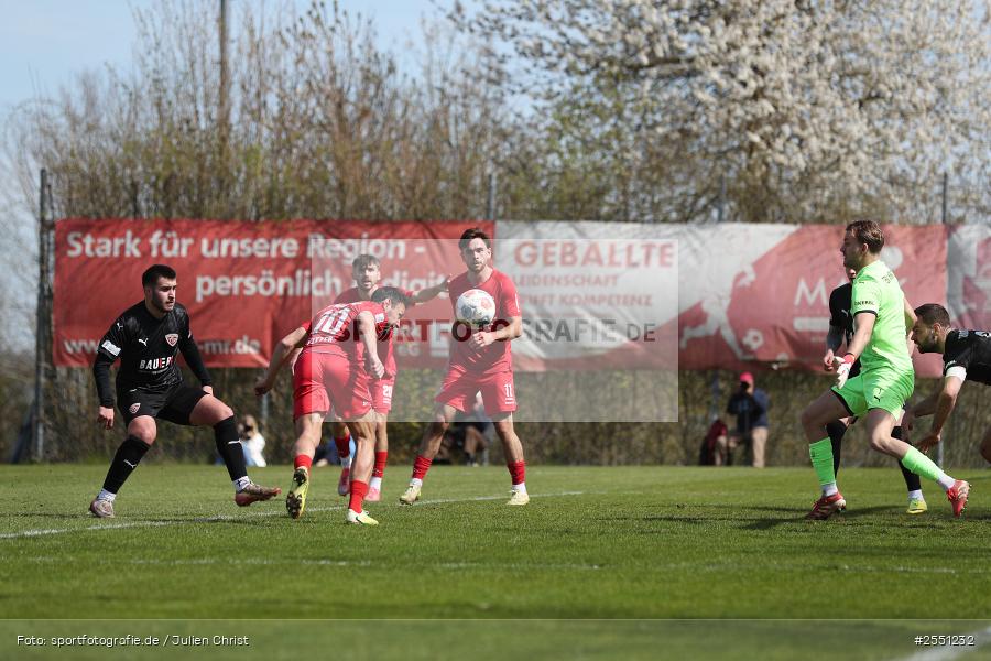 NGN-Arena, Aubstadt, 11.04.2026, sport, Fussball, BFV, 28. Spieltag, Regionalliga Bayern, TSV Buchbach, TSV Aubstadt - Bild-ID: 2551232