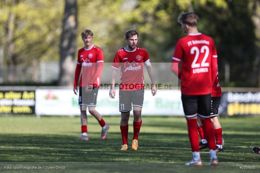 Sportgelände, Schweinfurt, 11.04.2026, sport, Fussball, BFV, 29. Spieltag, Landesliga Nordwest, TSV Karlburg, FT Schweinfurt - Bild-ID: 2551635