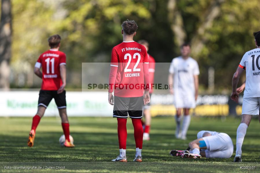 Sportgelände, Schweinfurt, 11.04.2026, sport, Fussball, BFV, 29. Spieltag, Landesliga Nordwest, TSV Karlburg, FT Schweinfurt - Bild-ID: 2551637