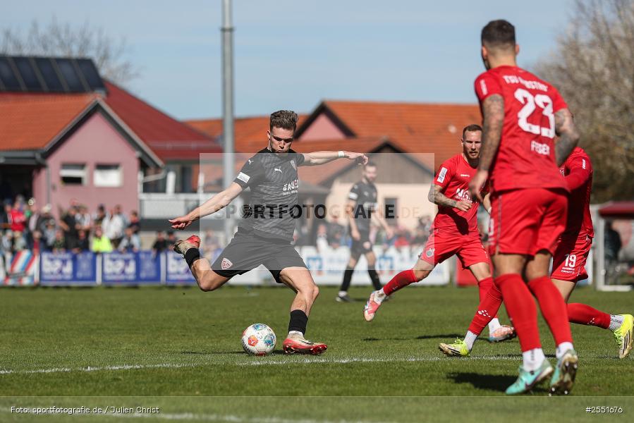 sport, TSV Buchbach, TSV Aubstadt, Regionalliga Bayern, NGN-Arena, Fussball, BFV, Aubstadt, 28. Spieltag, 11.04.2026 - Bild-ID: 2551676