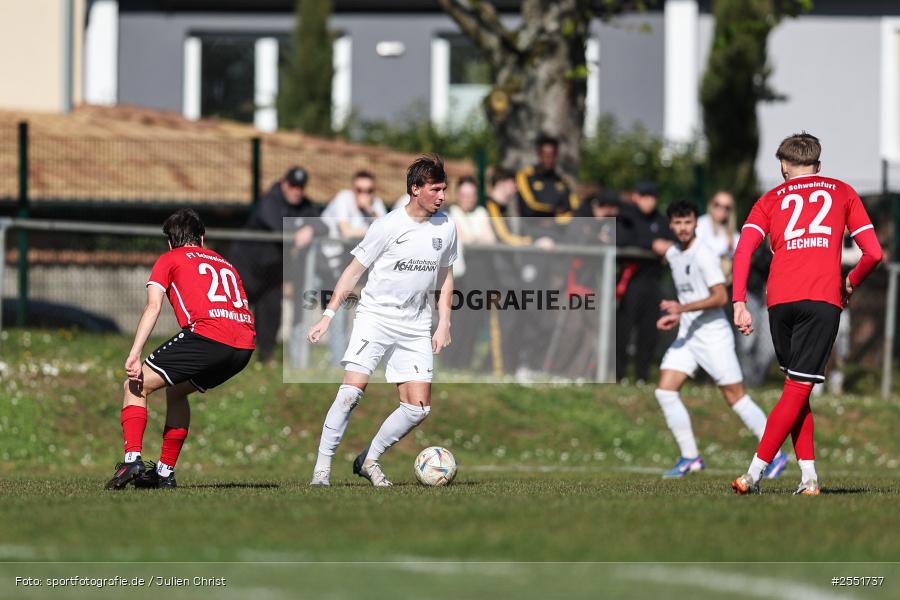 Sportgelände, Schweinfurt, 11.04.2026, sport, Fussball, BFV, 29. Spieltag, Landesliga Nordwest, TSV Karlburg, FT Schweinfurt - Bild-ID: 2551737