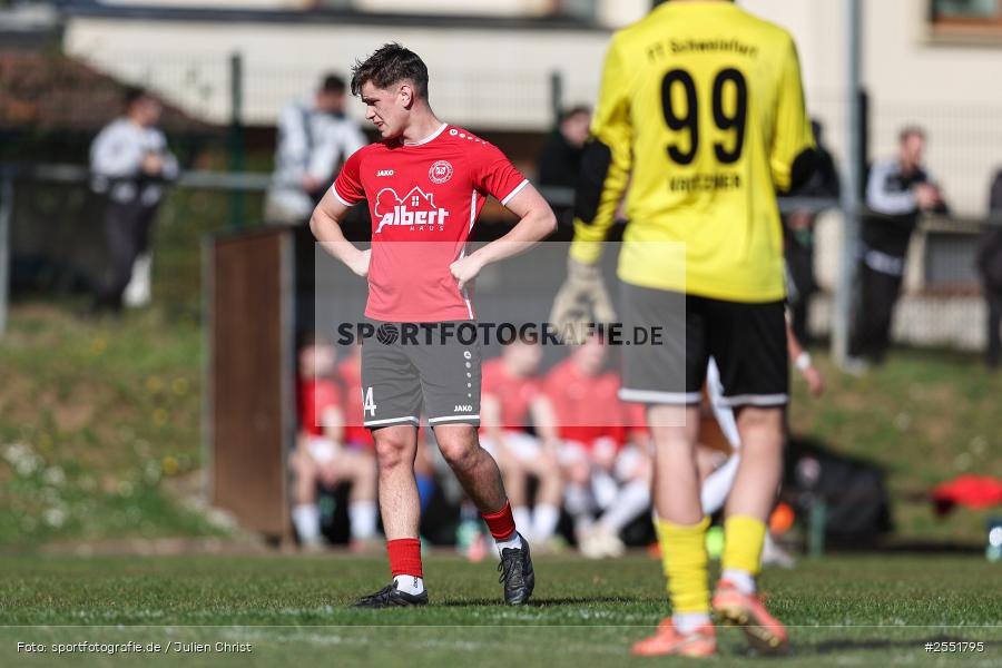 Sportgelände, Schweinfurt, 11.04.2026, sport, Fussball, BFV, 29. Spieltag, Landesliga Nordwest, TSV Karlburg, FT Schweinfurt - Bild-ID: 2551795