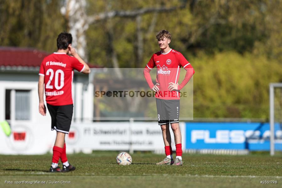 Sportgelände, Schweinfurt, 11.04.2026, sport, Fussball, BFV, 29. Spieltag, Landesliga Nordwest, TSV Karlburg, FT Schweinfurt - Bild-ID: 2551798