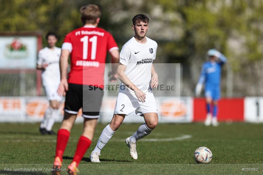 Sportgelände, Schweinfurt, 11.04.2026, sport, Fussball, BFV, 29. Spieltag, Landesliga Nordwest, TSV Karlburg, FT Schweinfurt - Bild-ID: 2551850