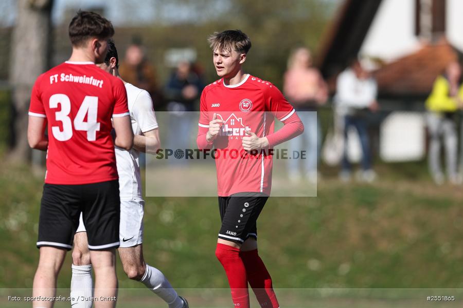 Sportgelände, Schweinfurt, 11.04.2026, sport, Fussball, BFV, 29. Spieltag, Landesliga Nordwest, TSV Karlburg, FT Schweinfurt - Bild-ID: 2551865
