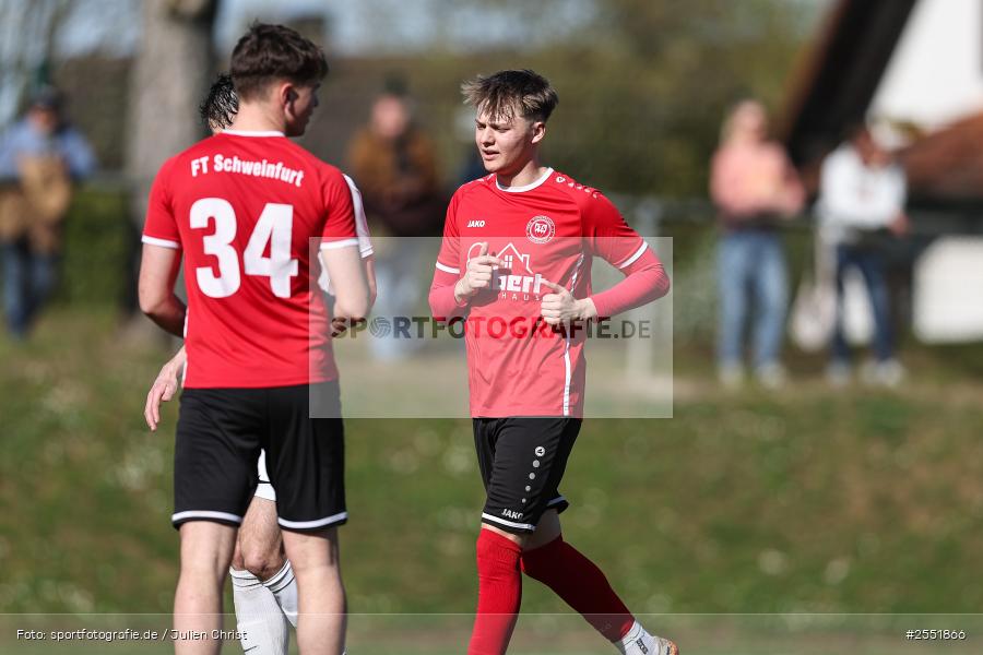 Sportgelände, Schweinfurt, 11.04.2026, sport, Fussball, BFV, 29. Spieltag, Landesliga Nordwest, TSV Karlburg, FT Schweinfurt - Bild-ID: 2551866