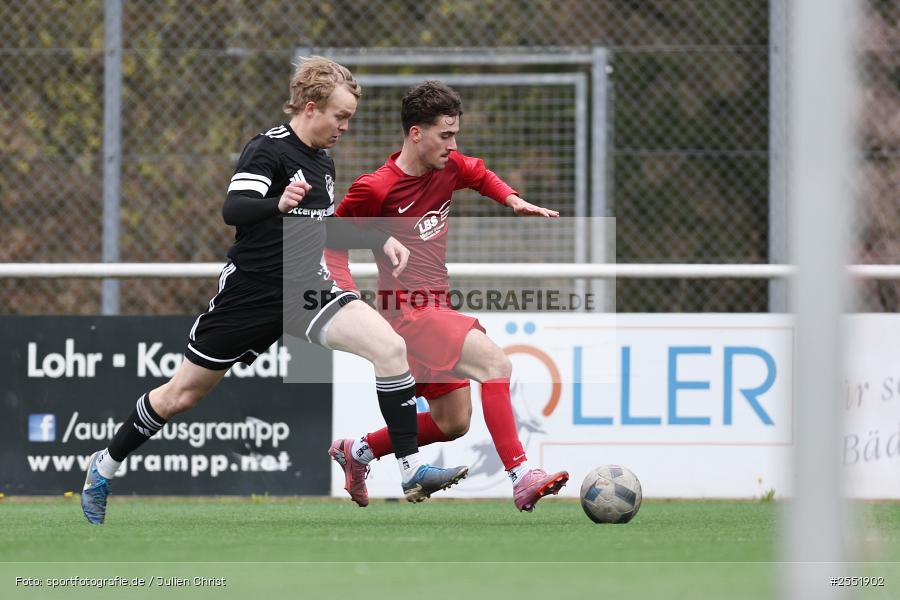 Sportgelände, Frammersbach, 12.04.2026, sport, Fussball, BFV, 25. Spieltag, Kreisliga Würzburg Gr. 2, TSV Uettingen, TuS Frammersbach II - Bild-ID: 2551902
