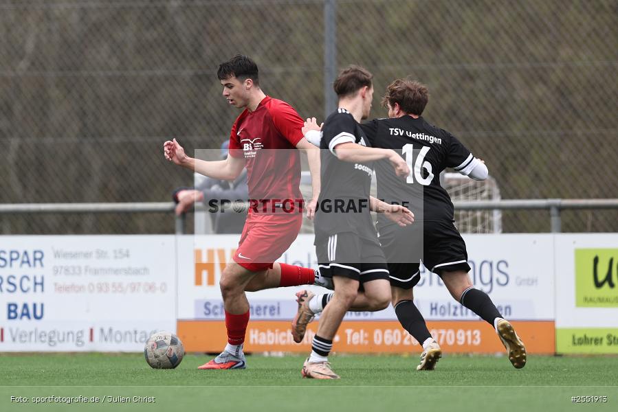 Sportgelände, Frammersbach, 12.04.2026, sport, Fussball, BFV, 25. Spieltag, Kreisliga Würzburg Gr. 2, TSV Uettingen, TuS Frammersbach II - Bild-ID: 2551913