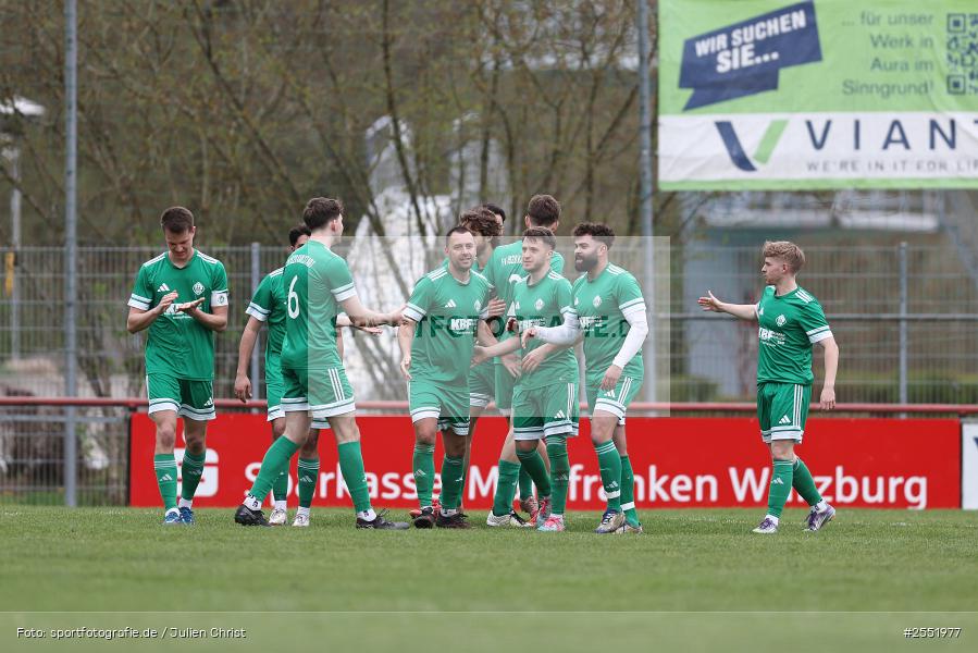 Sportgelände, Burgsinn, 12.04.2026, sport, Fussball, BFV, 25. Spieltag, Kreisliga Würzburg Gr. 2, FV Karlstadt, SG Burgsinn - Bild-ID: 2551977