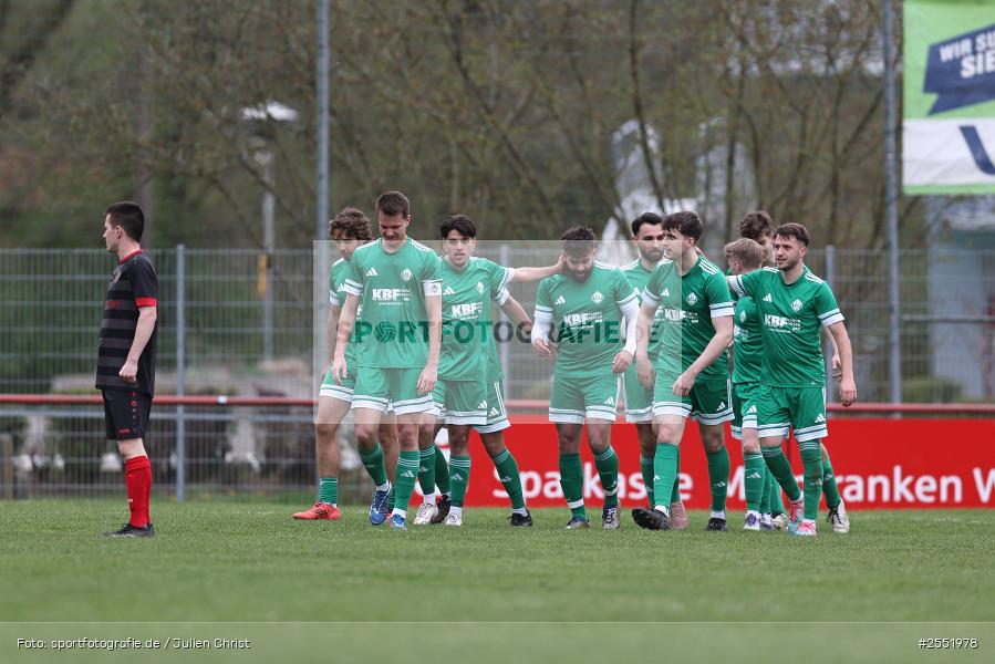 Sportgelände, Burgsinn, 12.04.2026, sport, Fussball, BFV, 25. Spieltag, Kreisliga Würzburg Gr. 2, FV Karlstadt, SG Burgsinn - Bild-ID: 2551978