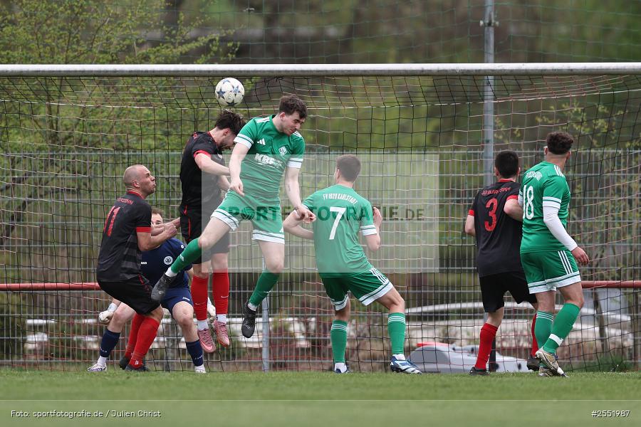 Sportgelände, Burgsinn, 12.04.2026, sport, Fussball, BFV, 25. Spieltag, Kreisliga Würzburg Gr. 2, FV Karlstadt, SG Burgsinn - Bild-ID: 2551987