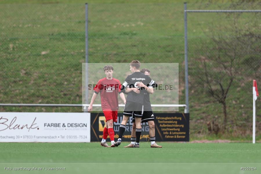 sport, TuS Frammersbach II, TSV Uettingen, Sportgelände, Kreisliga Würzburg Gr. 2, Fussball, Frammersbach, BFV, 25. Spieltag, 12.04.2026 - Bild-ID: 2552124