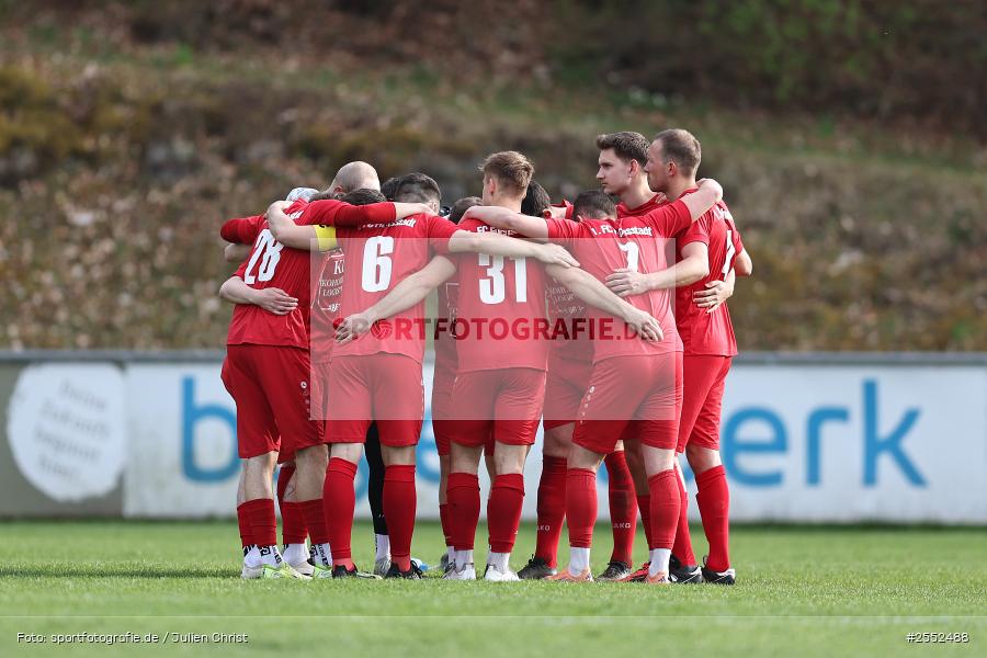 Kohlenberg-Arena, Fuchsstadt, 14.04.2026, sport, Fussball, BFV, 21. Spieltag, Landesliga Nordwest, TSV Karlburg, 1. FC Fuchsstadt - Bild-ID: 2552488