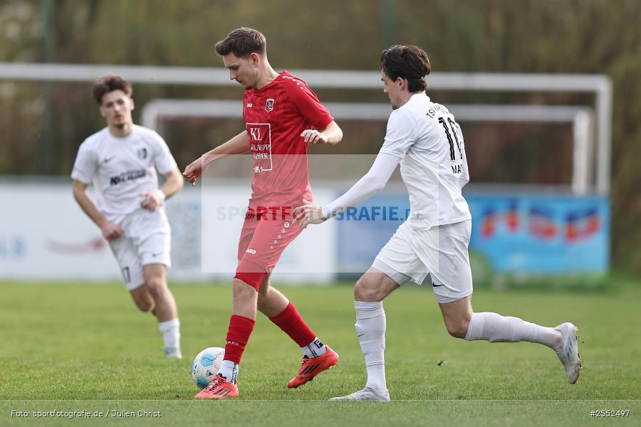 Kohlenberg-Arena, Fuchsstadt, 14.04.2026, sport, Fussball, BFV, 21. Spieltag, Landesliga Nordwest, TSV Karlburg, 1. FC Fuchsstadt - Bild-ID: 2552497