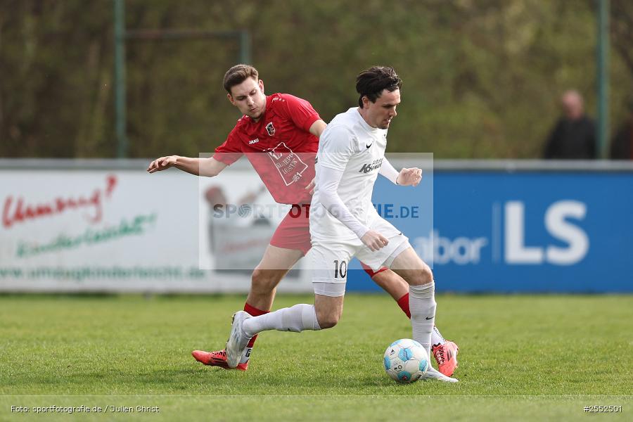 Kohlenberg-Arena, Fuchsstadt, 14.04.2026, sport, Fussball, BFV, 21. Spieltag, Landesliga Nordwest, TSV Karlburg, 1. FC Fuchsstadt - Bild-ID: 2552501