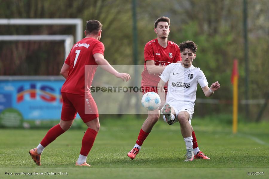 Kohlenberg-Arena, Fuchsstadt, 14.04.2026, sport, Fussball, BFV, 21. Spieltag, Landesliga Nordwest, TSV Karlburg, 1. FC Fuchsstadt - Bild-ID: 2552535