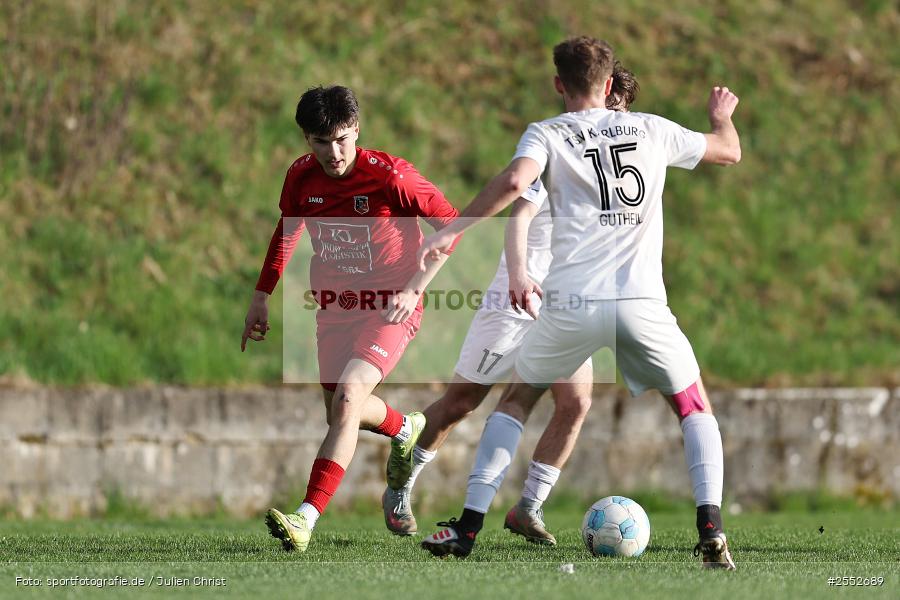 Kohlenberg-Arena, Fuchsstadt, 14.04.2026, sport, Fussball, BFV, 21. Spieltag, Landesliga Nordwest, TSV Karlburg, 1. FC Fuchsstadt - Bild-ID: 2552689
