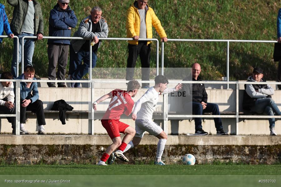 Kohlenberg-Arena, Fuchsstadt, 14.04.2026, sport, Fussball, BFV, 21. Spieltag, Landesliga Nordwest, TSV Karlburg, 1. FC Fuchsstadt - Bild-ID: 2552702