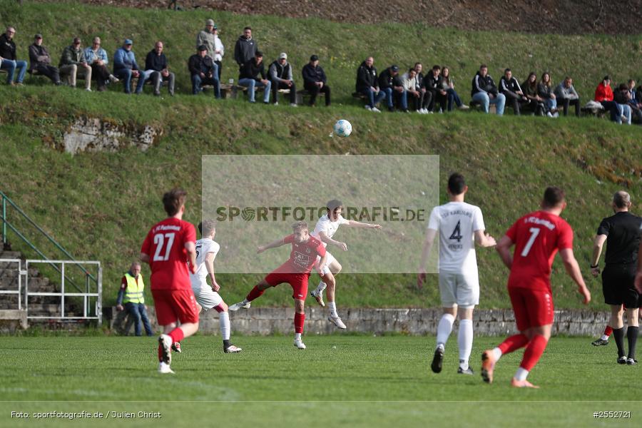 Kohlenberg-Arena, Fuchsstadt, 14.04.2026, sport, Fussball, BFV, 21. Spieltag, Landesliga Nordwest, TSV Karlburg, 1. FC Fuchsstadt - Bild-ID: 2552721