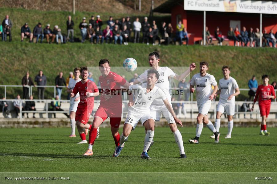 Kohlenberg-Arena, Fuchsstadt, 14.04.2026, sport, Fussball, BFV, 21. Spieltag, Landesliga Nordwest, TSV Karlburg, 1. FC Fuchsstadt - Bild-ID: 2552724