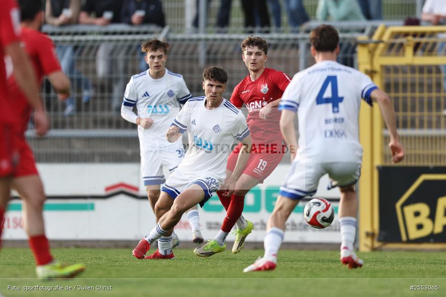 Stadion am Schönbusch, Aschaffenburg, 17.04.2026, sport, Fussball, BFV, 29. Spieltag, Regionalliga Bayern, TSV Aubstadt, SV Viktoria Aschaffenburg - Bild-ID: 2553065