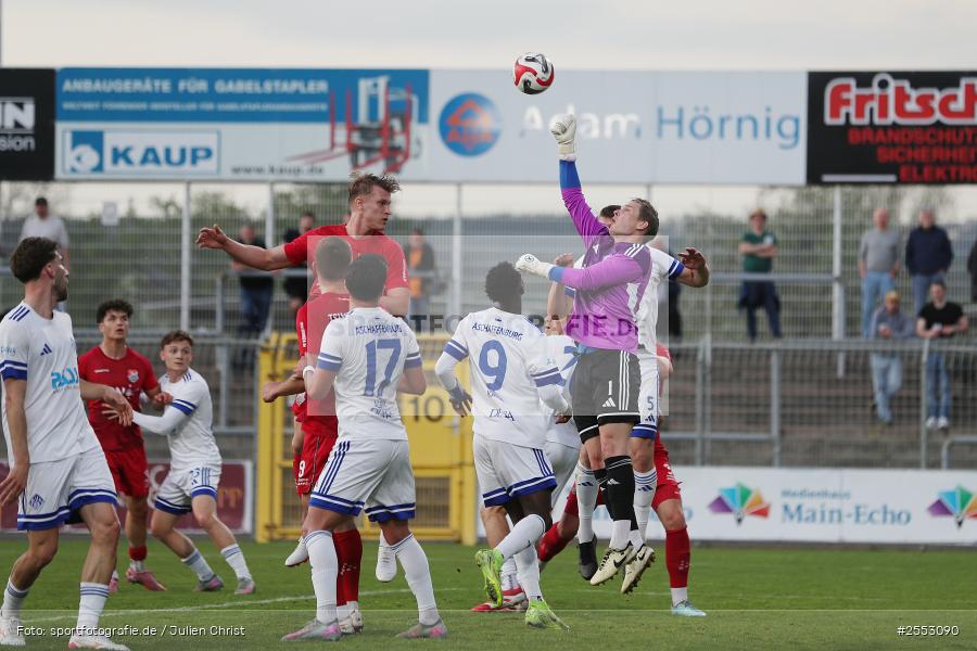 Stadion am Schönbusch, Aschaffenburg, 17.04.2026, sport, Fussball, BFV, 29. Spieltag, Regionalliga Bayern, TSV Aubstadt, SV Viktoria Aschaffenburg - Bild-ID: 2553090