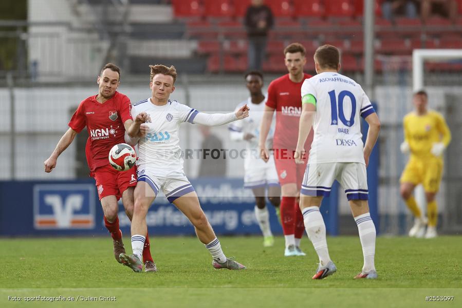 Stadion am Schönbusch, Aschaffenburg, 17.04.2026, sport, Fussball, BFV, 29. Spieltag, Regionalliga Bayern, TSV Aubstadt, SV Viktoria Aschaffenburg - Bild-ID: 2553097