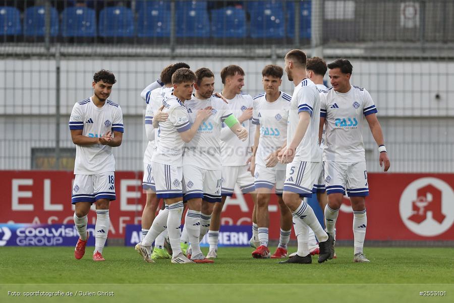 Stadion am Schönbusch, Aschaffenburg, 17.04.2026, sport, Fussball, BFV, 29. Spieltag, Regionalliga Bayern, TSV Aubstadt, SV Viktoria Aschaffenburg - Bild-ID: 2553101