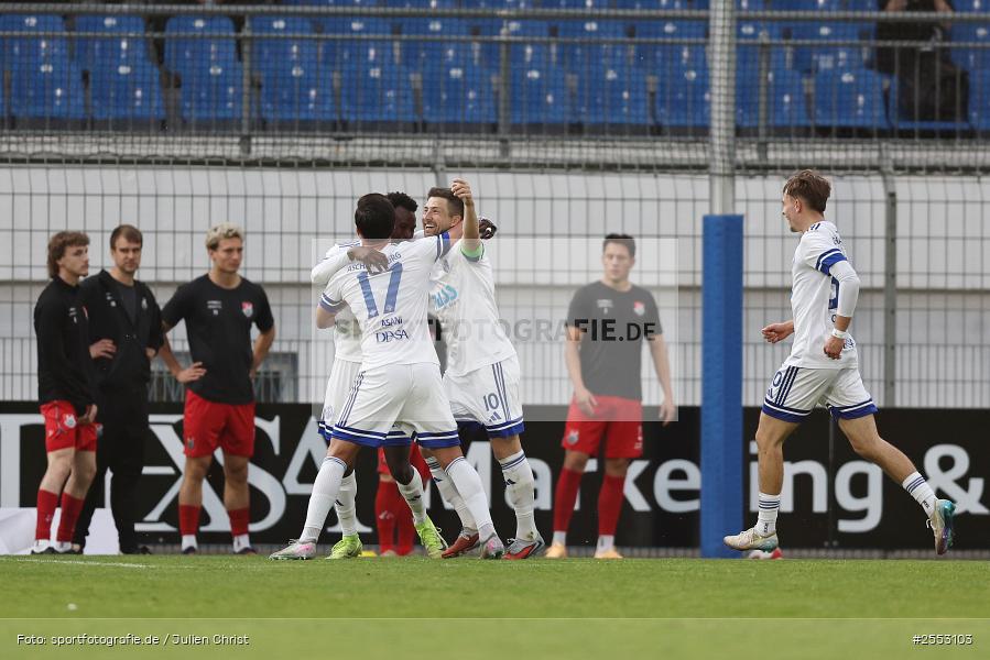 Stadion am Schönbusch, Aschaffenburg, 17.04.2026, sport, Fussball, BFV, 29. Spieltag, Regionalliga Bayern, TSV Aubstadt, SV Viktoria Aschaffenburg - Bild-ID: 2553103