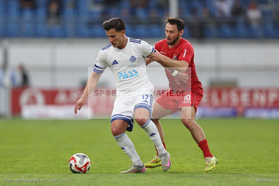 Stadion am Schönbusch, Aschaffenburg, 17.04.2026, sport, Fussball, BFV, 29. Spieltag, Regionalliga Bayern, TSV Aubstadt, SV Viktoria Aschaffenburg - Bild-ID: 2553106