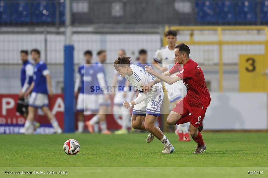 Stadion am Schönbusch, Aschaffenburg, 17.04.2026, sport, Fussball, BFV, 29. Spieltag, Regionalliga Bayern, TSV Aubstadt, SV Viktoria Aschaffenburg - Bild-ID: 2553114