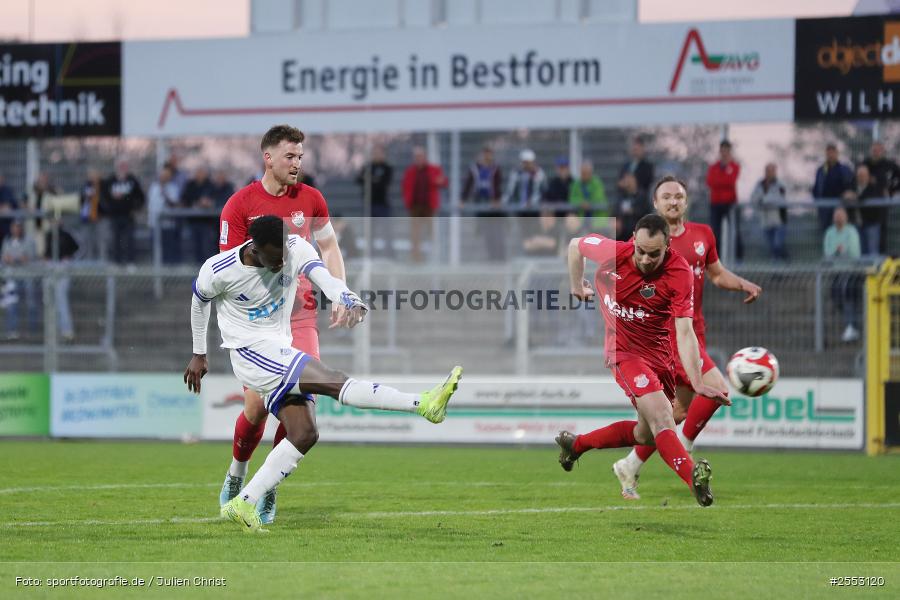 Stadion am Schönbusch, Aschaffenburg, 17.04.2026, sport, Fussball, BFV, 29. Spieltag, Regionalliga Bayern, TSV Aubstadt, SV Viktoria Aschaffenburg - Bild-ID: 2553120