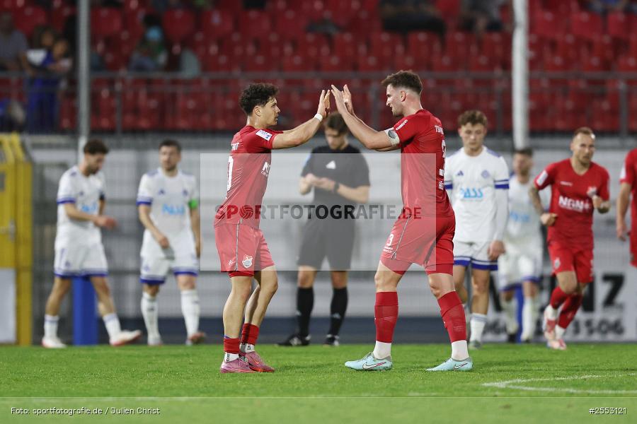 Stadion am Schönbusch, Aschaffenburg, 17.04.2026, sport, Fussball, BFV, 29. Spieltag, Regionalliga Bayern, TSV Aubstadt, SV Viktoria Aschaffenburg - Bild-ID: 2553121