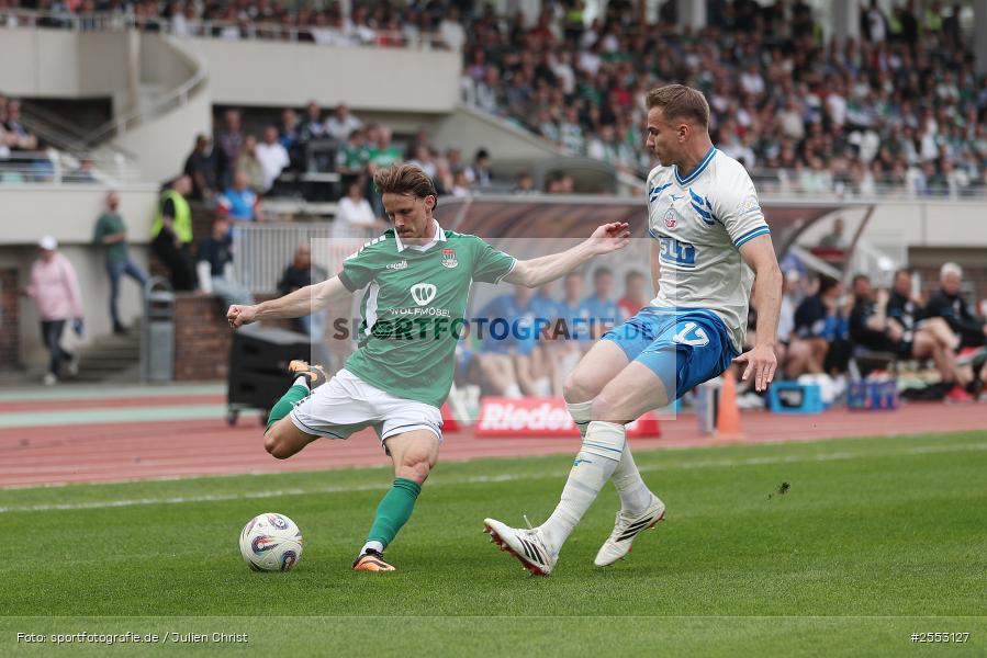 Sachs-Stadion, Schweinfurt, 18.04.2026, sport, Fussball, DFB, 34. Spieltag, 3. Liga, F.C. Hansa Rostock, 1. FC Schweinfurt 1905 - Bild-ID: 2553127