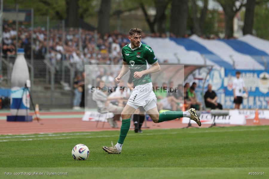 Sachs-Stadion, Schweinfurt, 18.04.2026, sport, Fussball, DFB, 34. Spieltag, 3. Liga, F.C. Hansa Rostock, 1. FC Schweinfurt 1905 - Bild-ID: 2553131