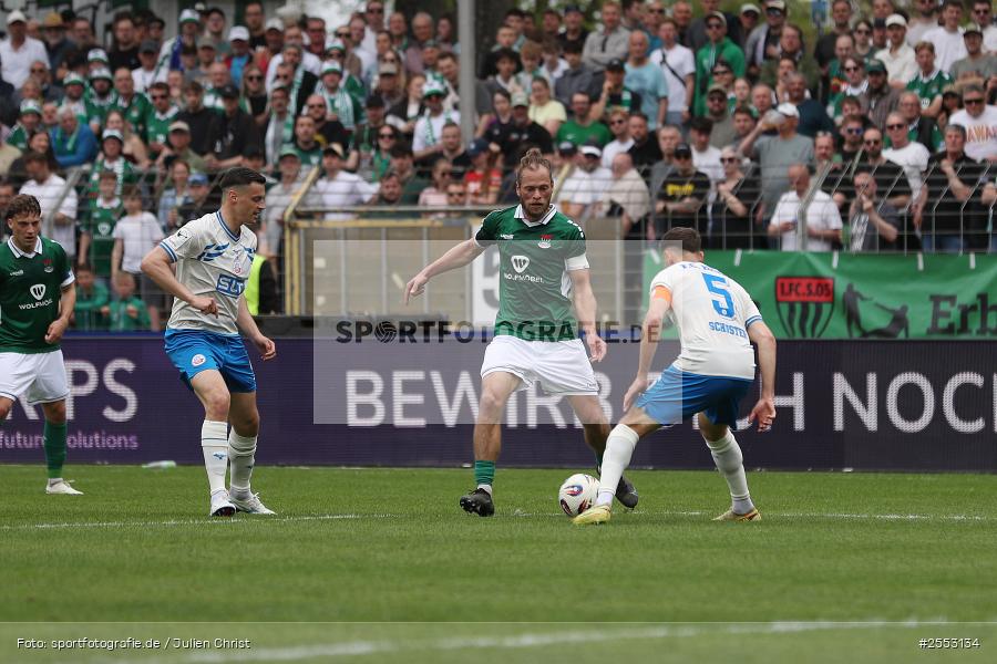 Sachs-Stadion, Schweinfurt, 18.04.2026, sport, Fussball, DFB, 34. Spieltag, 3. Liga, F.C. Hansa Rostock, 1. FC Schweinfurt 1905 - Bild-ID: 2553134